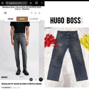 Hugo Boss Vintage Blue Classic Jeans