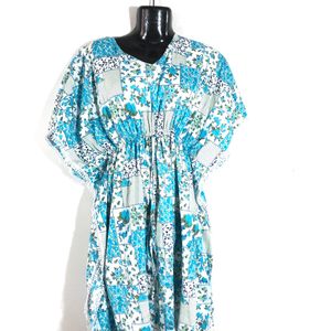 Multi Colour Printed Kaftan Dress(Women’s)