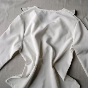 New Ruffled Detailed Korean Top