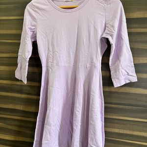 Cotton 3/4th Sleeves Dress