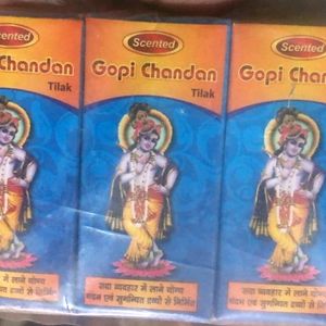 2pc Hand Made Gopi Chandan