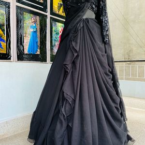 Designer Black Dress