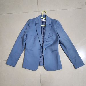 Classy Mango Smoke Grey Blazer