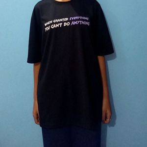 Unisex Anime Oversized Tshirt