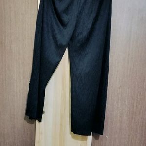 black palazzo pant