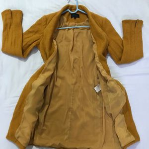 Mustard Yellow Coat Bust 32-36