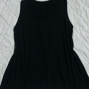 Black sleeveless