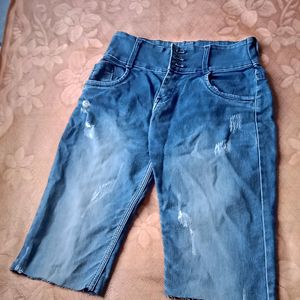 Blue Jorts For Both Man & Women