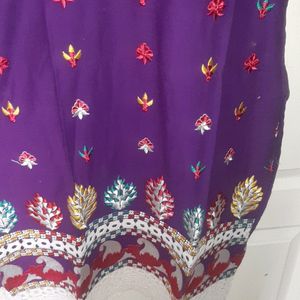 Purple Kurta