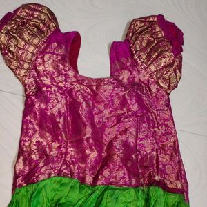 Pure Kanchi Pattu Dress