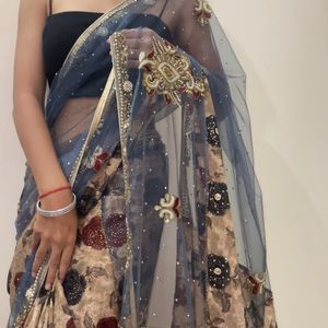 Heavy Party Wear Saree