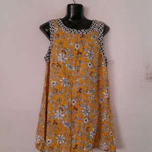 Mustard Casual Dress (Women's)
