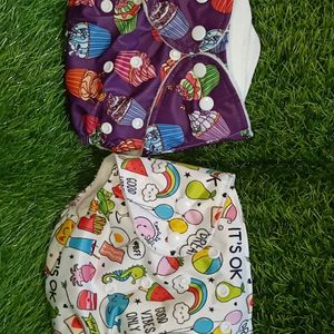 Superbottoms Basic Pack Of 2 Cloth Diaper