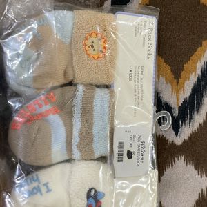 0-6 Months Old Unisex Socks