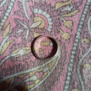 Silver Ring Don't Know The Size It's Maybe 17 18 In Size Very Thik Ring