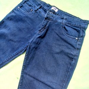 Skinny Fit Jeans For Women Mid Weist