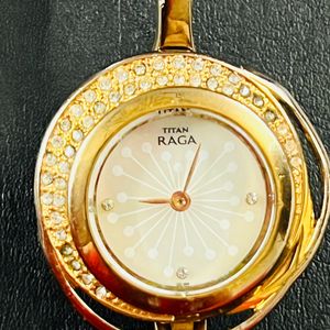 Titan Raga Mother of Pearl Dial Women Watch