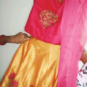 A BEAUTIFUL LEHENGA FOR GIRLS