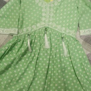 Cotton Frock Suit