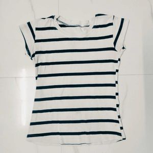 Printresty Black & White STRIP TOP