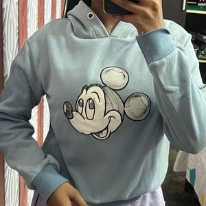 Blue Mickey Hoodie