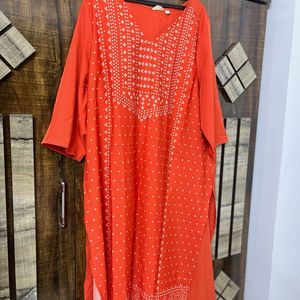 Bandhini Print Kurta