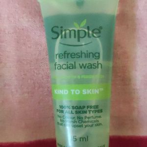 Simple Face Wash Sample