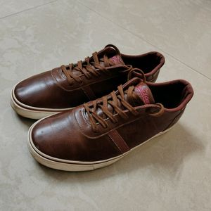 Roadster Sneakers For Men Solid Brown (New)