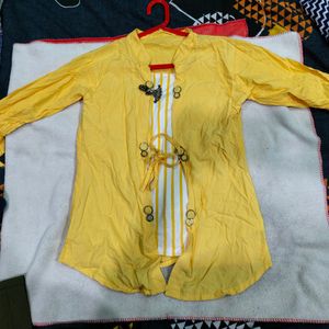 Mustard Colour Top