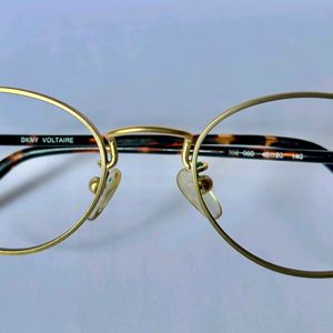 DKNY WOMEN VINTAGE OVAL SPECTACLE SUNGLASSES FRAME