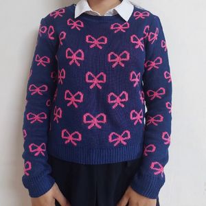 Coquette Bow Knit Sweater