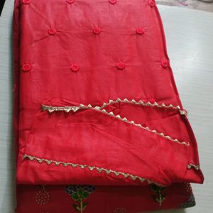 Suit material with dupatta