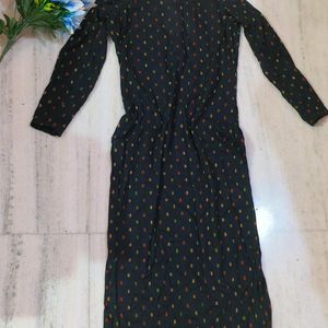 Black Beautiful Kurti