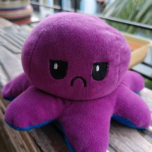 Reversible Octopus Toy Plush