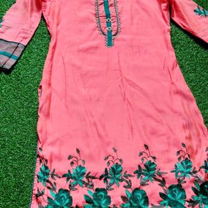 Beautiful Straight Designer Kurti