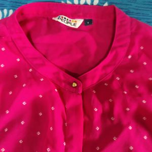 People Brand Pink Top