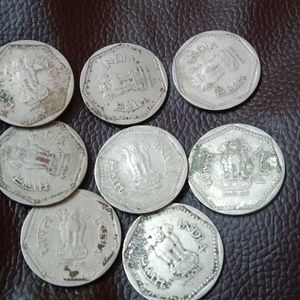 1989 Old Coin 🔥 NOIDA 8 Pcs Combo