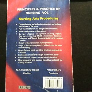 PRINCIPLES & PRACTICE OF NURSING