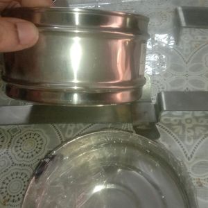 New Stainless Steel Tiffin