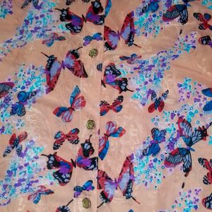 Butterfly Print Shirt 🦋