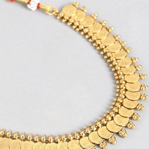 Gold Plated South Indian Style Necklace