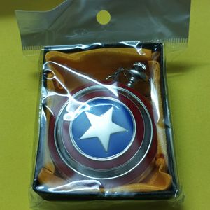 Captain America Style Watch Keychain