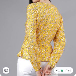 Yellow Summer Top