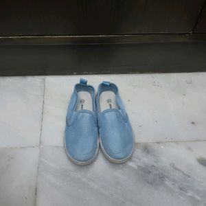 Max Blue Shoes For Girls Size 28