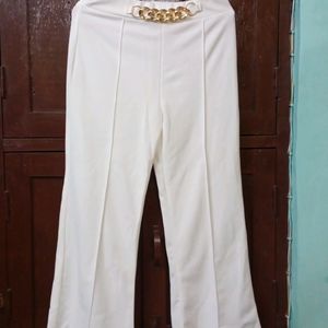 Pure White Trouser