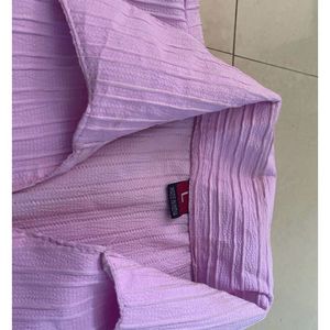 Smart lavender shirt