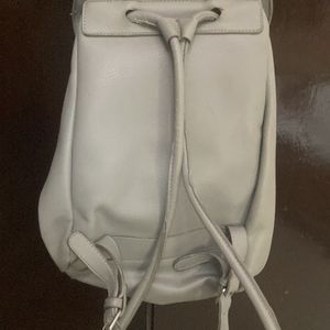 Westside Grey backpack (faux-leather)