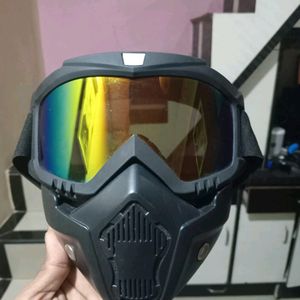 Fancy Mask Mostly Used By Bike Riders Or Youtubers