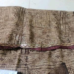 Brown Saree