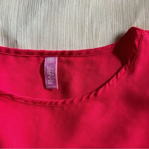 Cute Pink Top By Bare